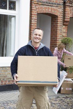 Commercial moving team preparing business relocation in Crystal Palace
