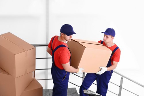 Man with van service loading furniture in Crystal Palace