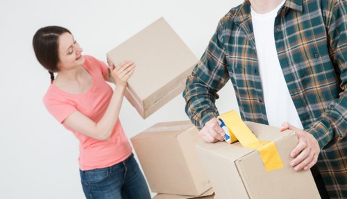 Removal van support for a same day move in Crystal Palace