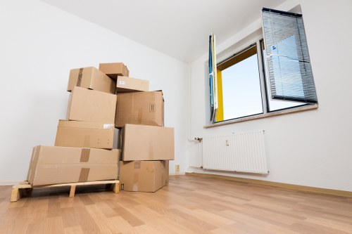 Planning and loading a moving truck in Crystal Palace on moving day