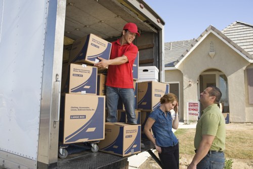 Office and home items loaded for fast removals in Crystal Palace