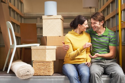 Commercial relocation with a removal van in Crystal Palace